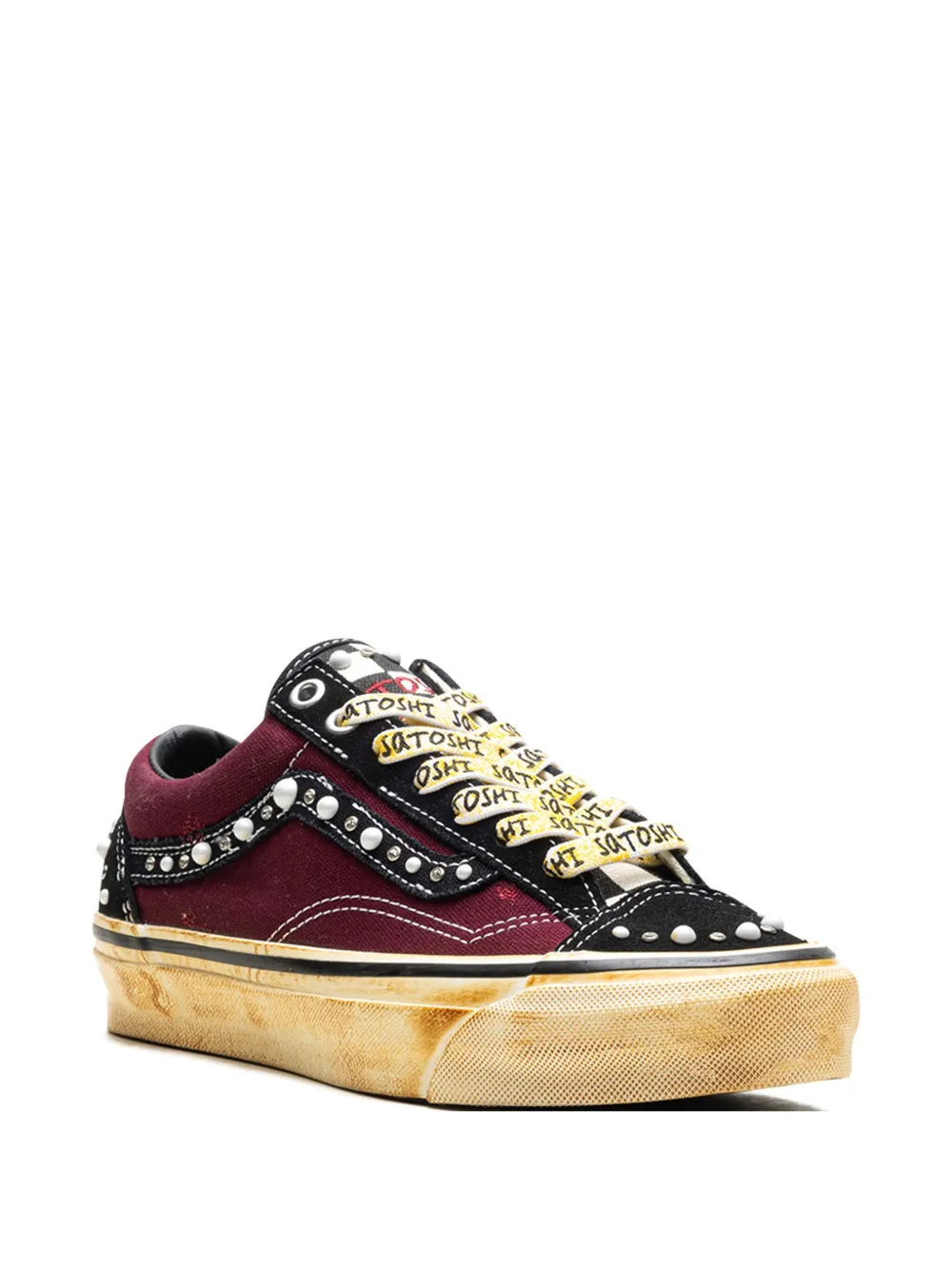 Кеды OTW Old Skool Reissue 36 из коллаборации с Satoshi Nakamoto Vans, красный — фото 2
