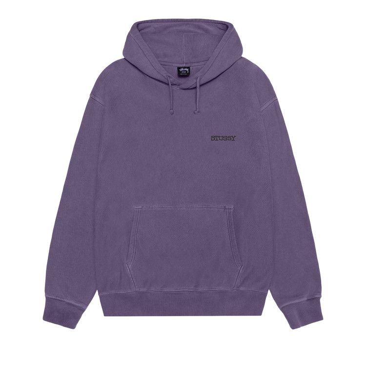 

Худи Stussy Jumbo Hoodie Pigment Dyed, Grape