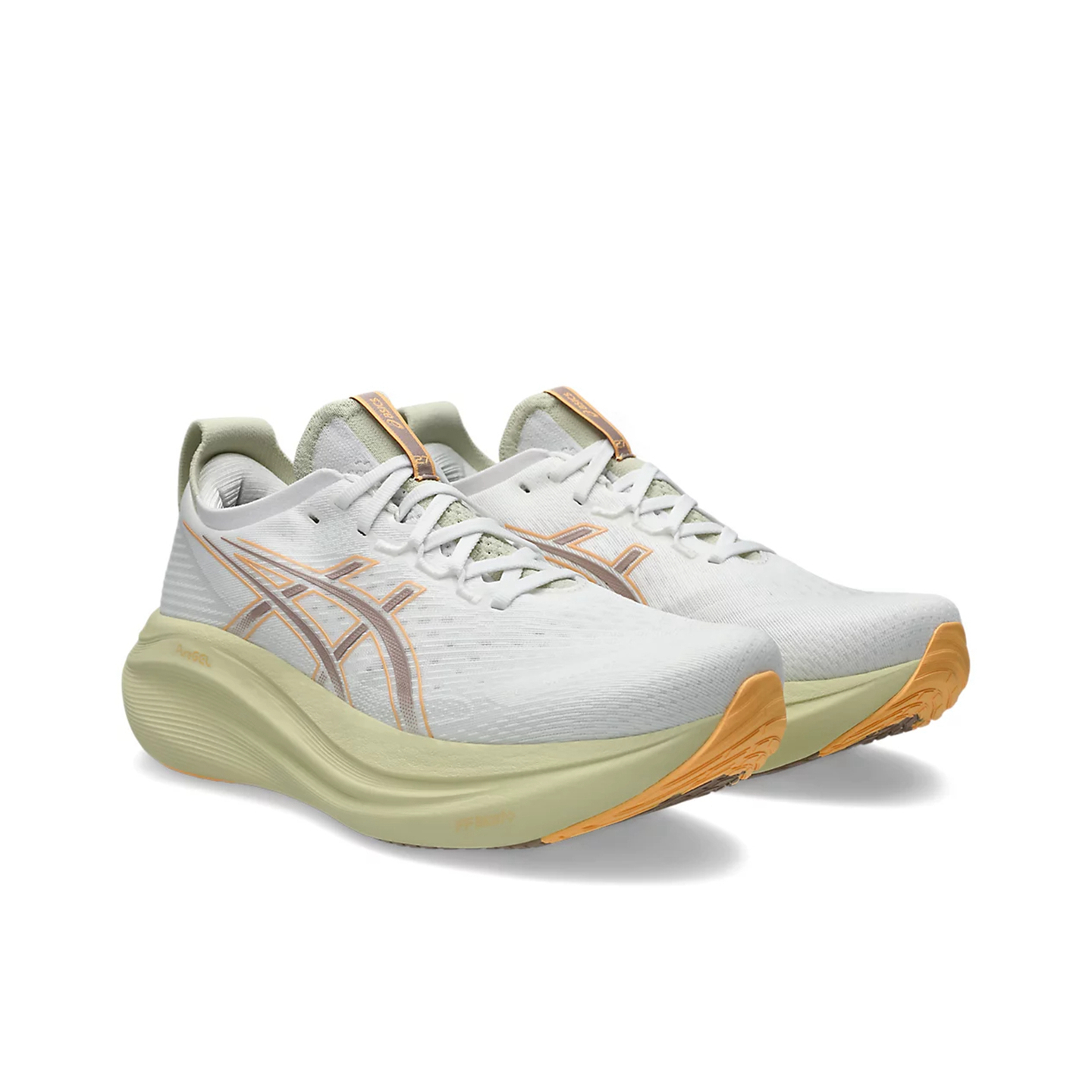 GEL Nimbus 27 кроссовки для бега Unisex ASICS, белый — фото 3