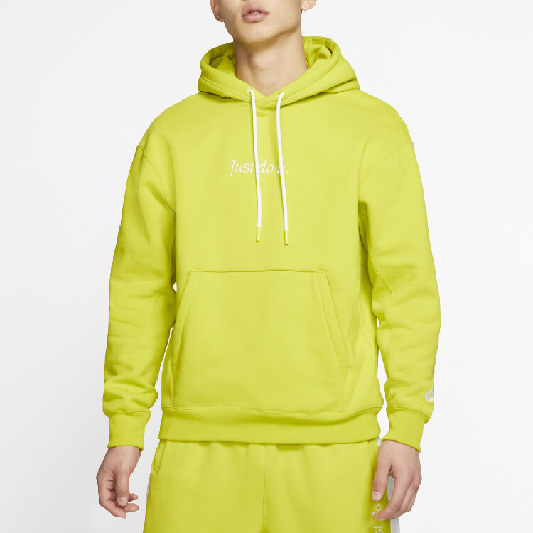 Толстовка унисекс Nike, цвет Bright Cactus — фото 3