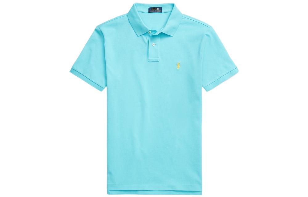 

Футболка поло мужская синяя Polo Ralph Lauren