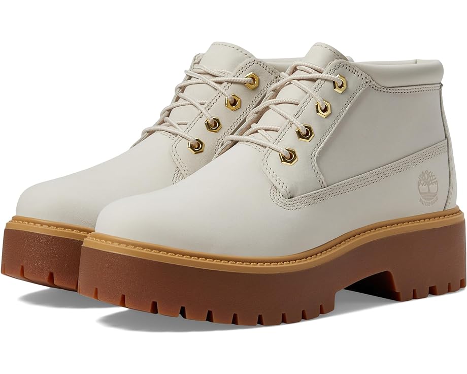 

Ботинки Timberland Stone Street Mid Lace-Up Waterproof Boots, белый