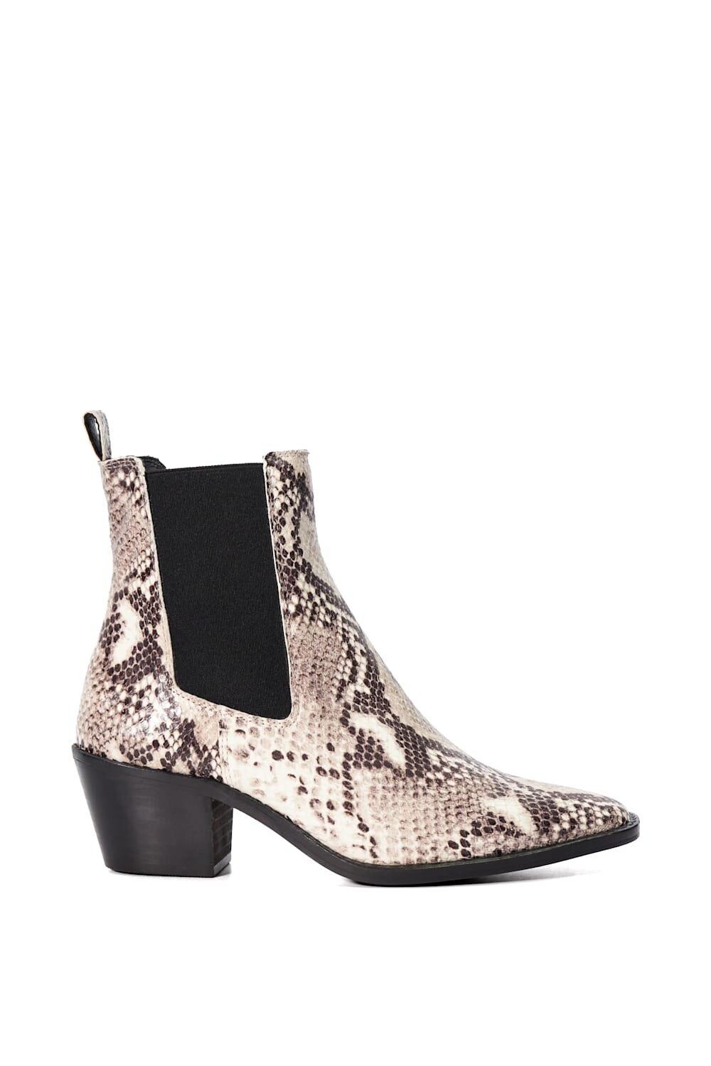 

Кожаные ботинки в стиле вестерн 'Pexas' Dune London, бежевый