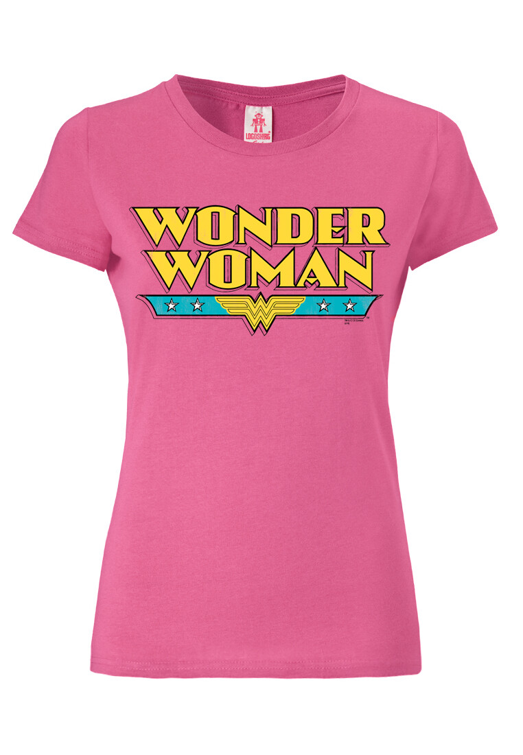 

Футболка Logoshirt Wonder Woman Logo, розовый