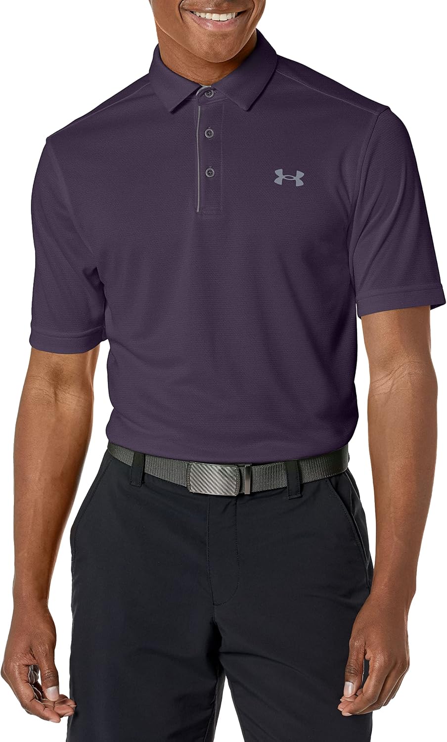 

Under Armour мужская поло для гольфа Tech, (541) Tux Purple/Pitch Gray, Фиолетовый, Under Armour мужская поло для гольфа Tech, (541) Tux Purple/Pitch Gray