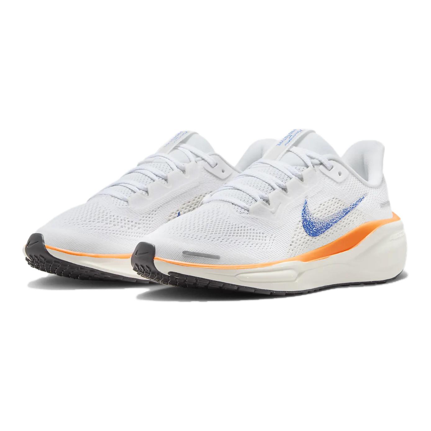 Кроссовки Air Zoom Pegasus 41 FP Easy On Blueprint Pack GS Nike, белый/платиновый/синий — фото 3