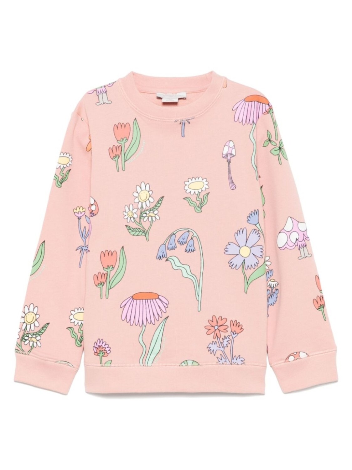 

Stella McCartney Kids толстовка с принтом, розовый