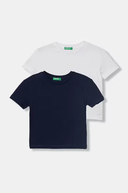 Футболка детская 2 шт United Colors of Benetton, мультиколор