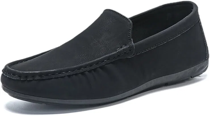 Лоферы кожаные Mens Loafers Black SayfuR