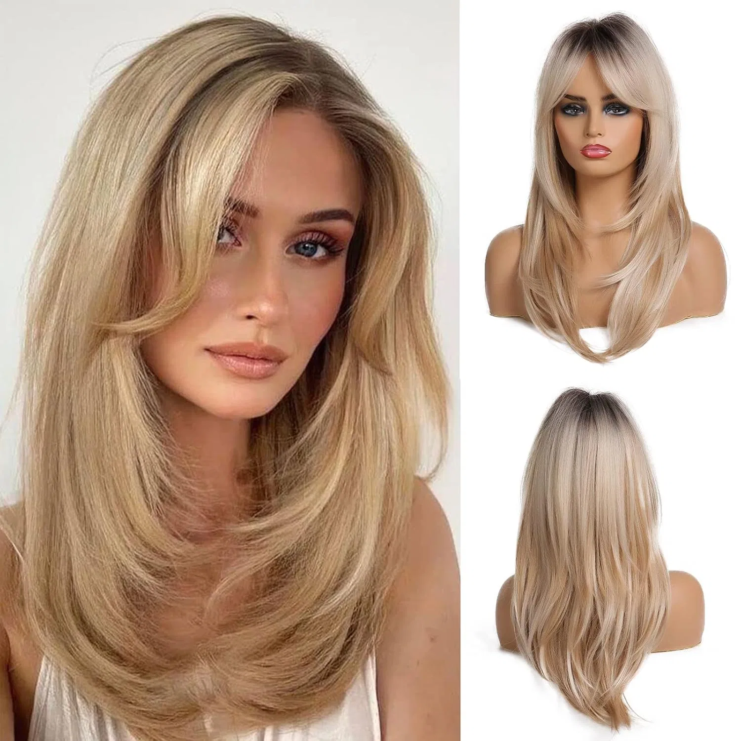 Женский парик прямой 50.8 см от Esmee Esmee, Blonde