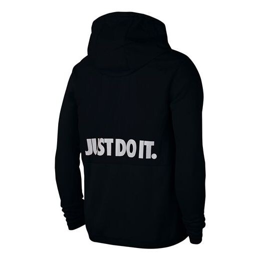 

Толстовка Nike Sportswear Just Do It + Alphabet Printing Fleece Black, черный