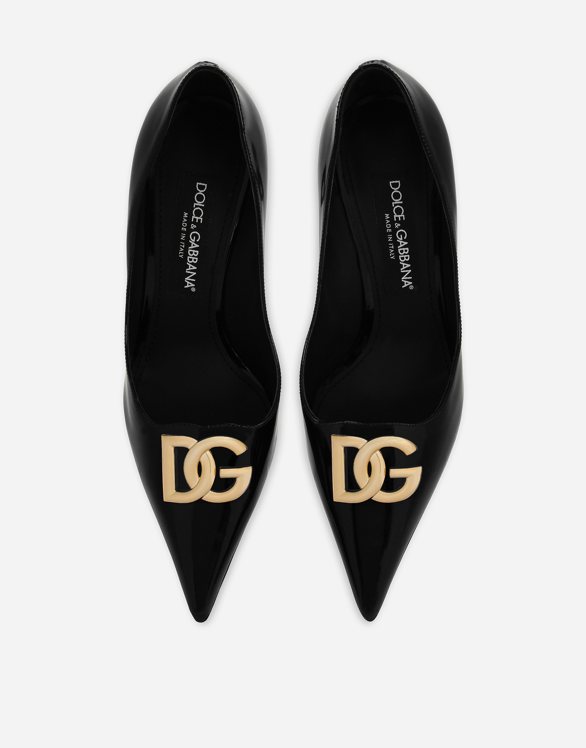 Туфли-лодочки из телячьей кожи Dolce & Gabbana, черный — фото 4