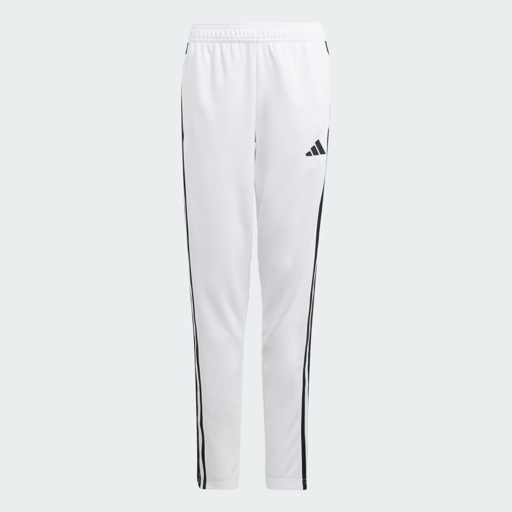 Спортивные брюки Adidas Tiro 25 Essentials Training Pants Kids, белый/черный — фото 4