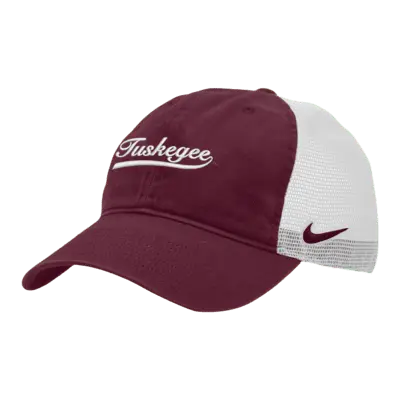 

Бейсболка Nike Tuskegee Heritage86 College Trucker Hat, цвет Dark Maroon