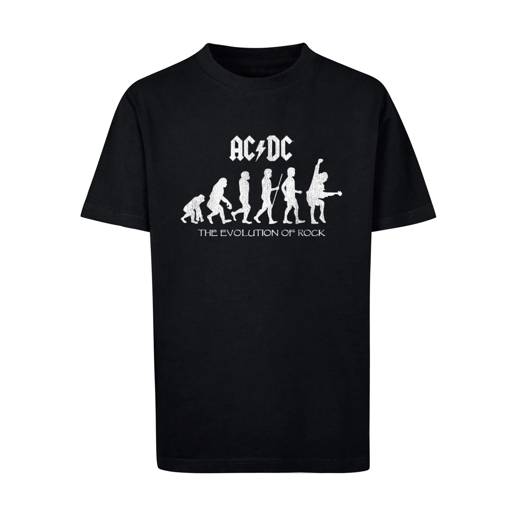 

Футболка Merchcode «Детская мужская футболка Merchcode ACDC - Evolution Of Rock Basic», черный