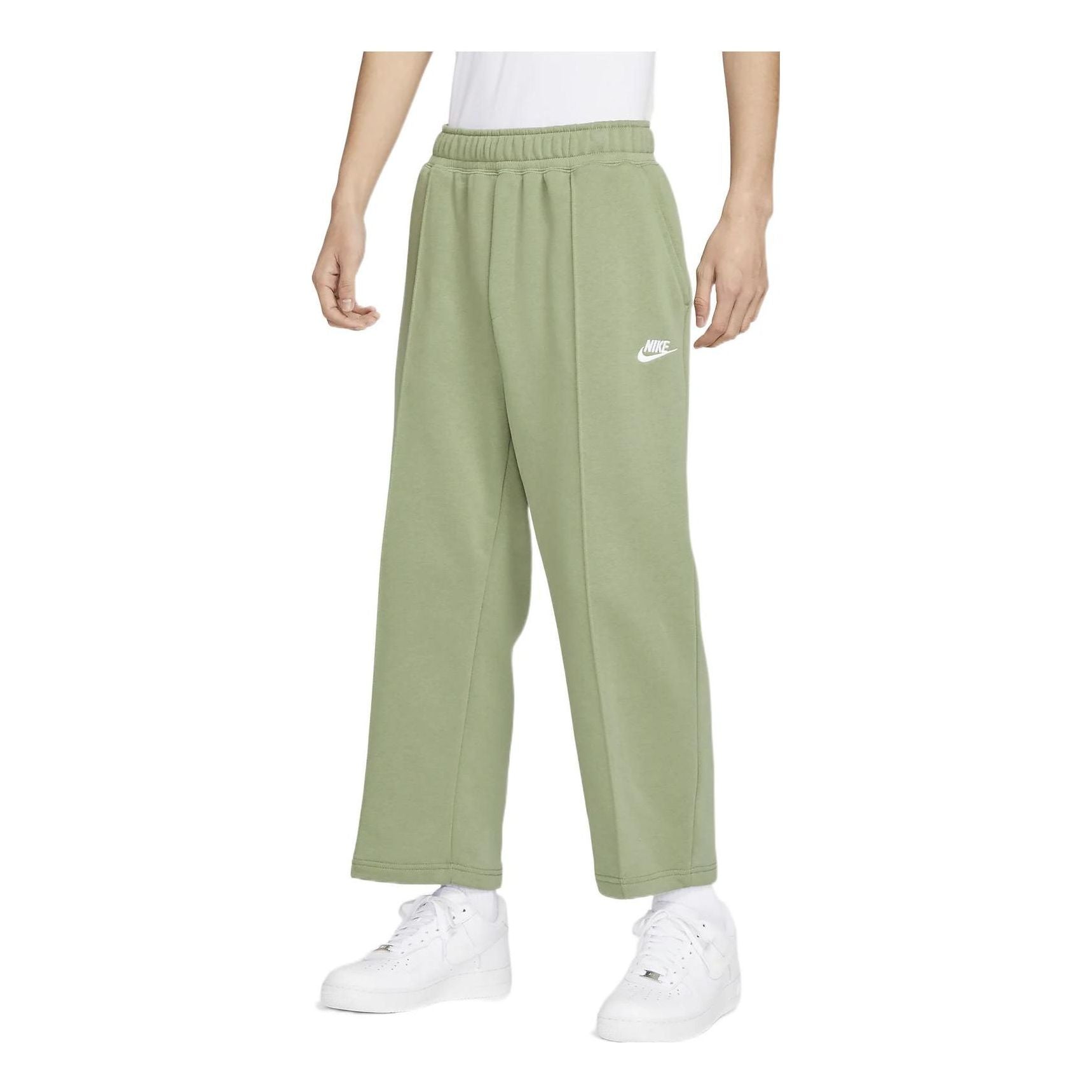 

Повседневные брюки Nike fleece casual pants 'Sage green' DX0544-386, зеленый