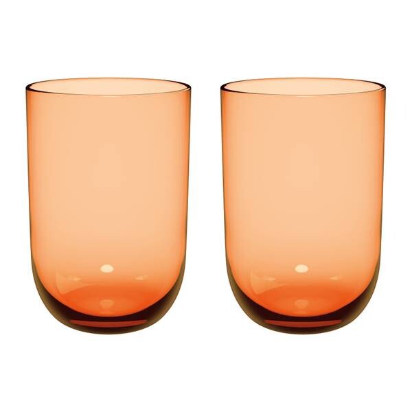 

Чашки для лонг дринов like glass, набор из 2 шт. Villeroy & Boch, оранжевый