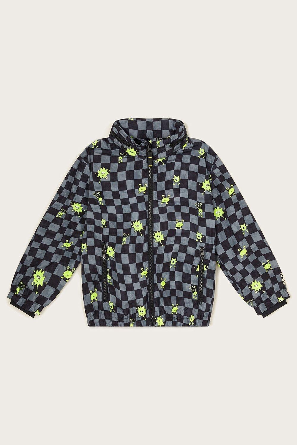 

Ветровка Monsoon Checkerboard Monster, слоновая кость
