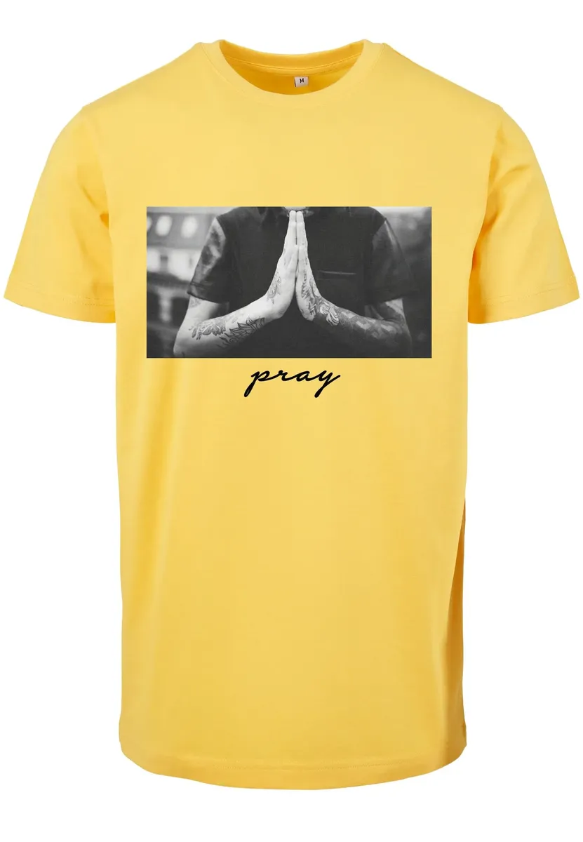 

Футболка Mister Tee "Мужская футболка Mister Tee Pray Tee" Mistertee, желтый