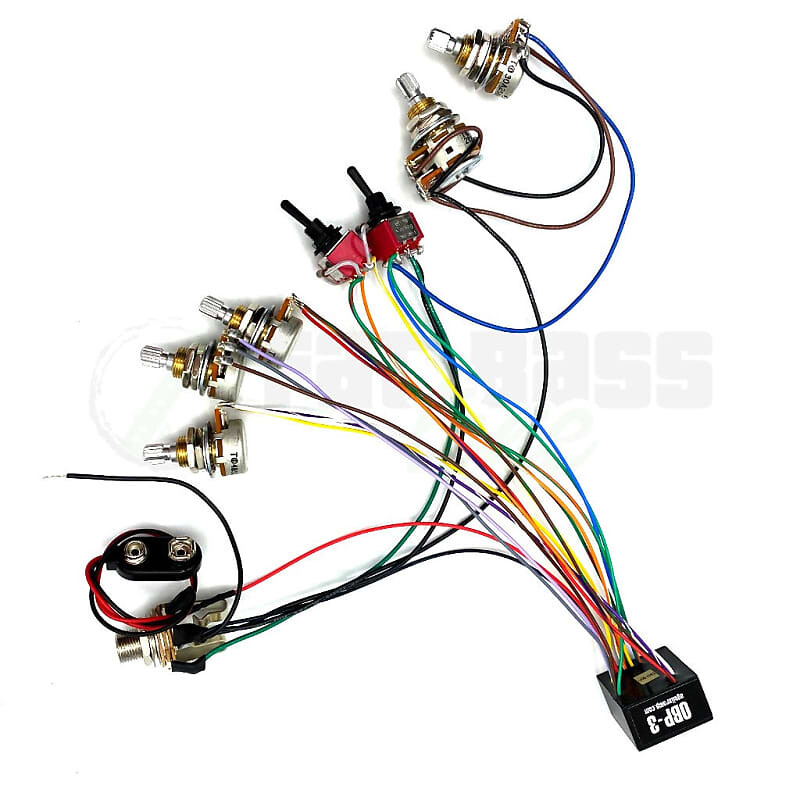 

Басс гитара Aguilar OBP-3 Custom 3 Band Bass Preamp Kit for 2 Pickup - 5 Knob & 2 Switch Config.