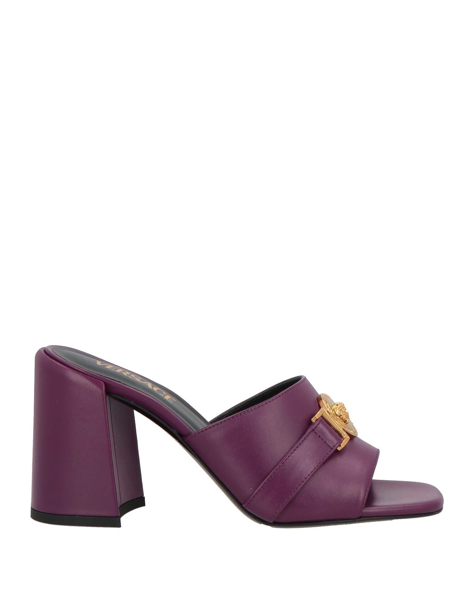 Сандалии Versace, сливовый