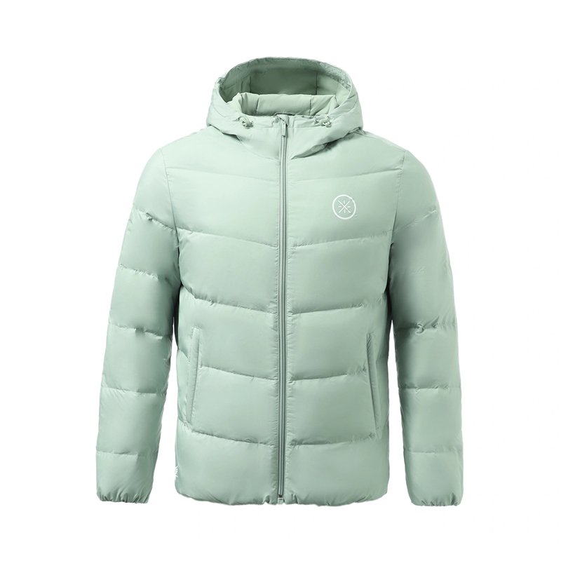 

LINING Мужская пуховая куртка водянисто-серого зеленого цвета, Water Gray Green