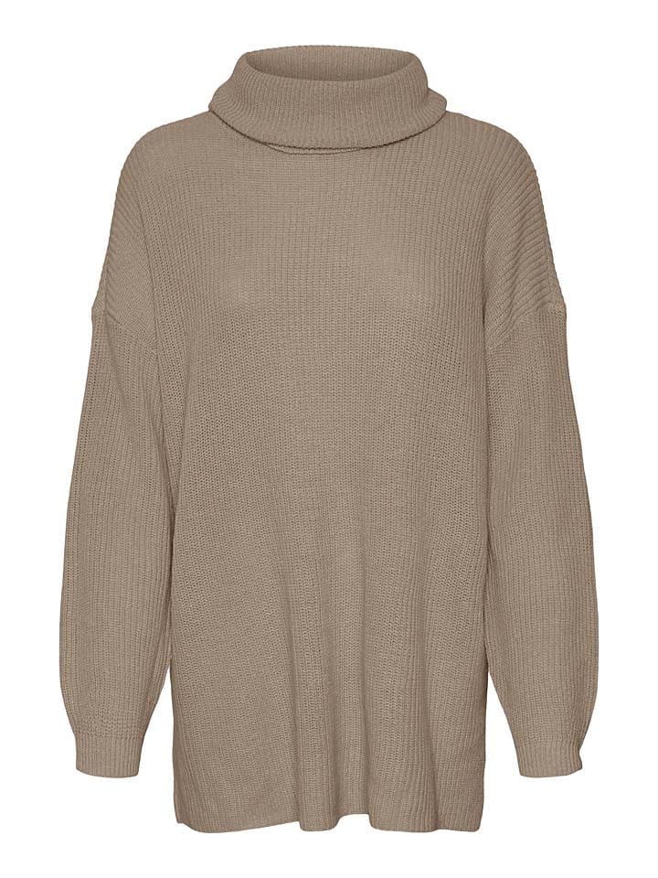 

Пуловер Vero Moda Rollkragenpullover, бежевый
