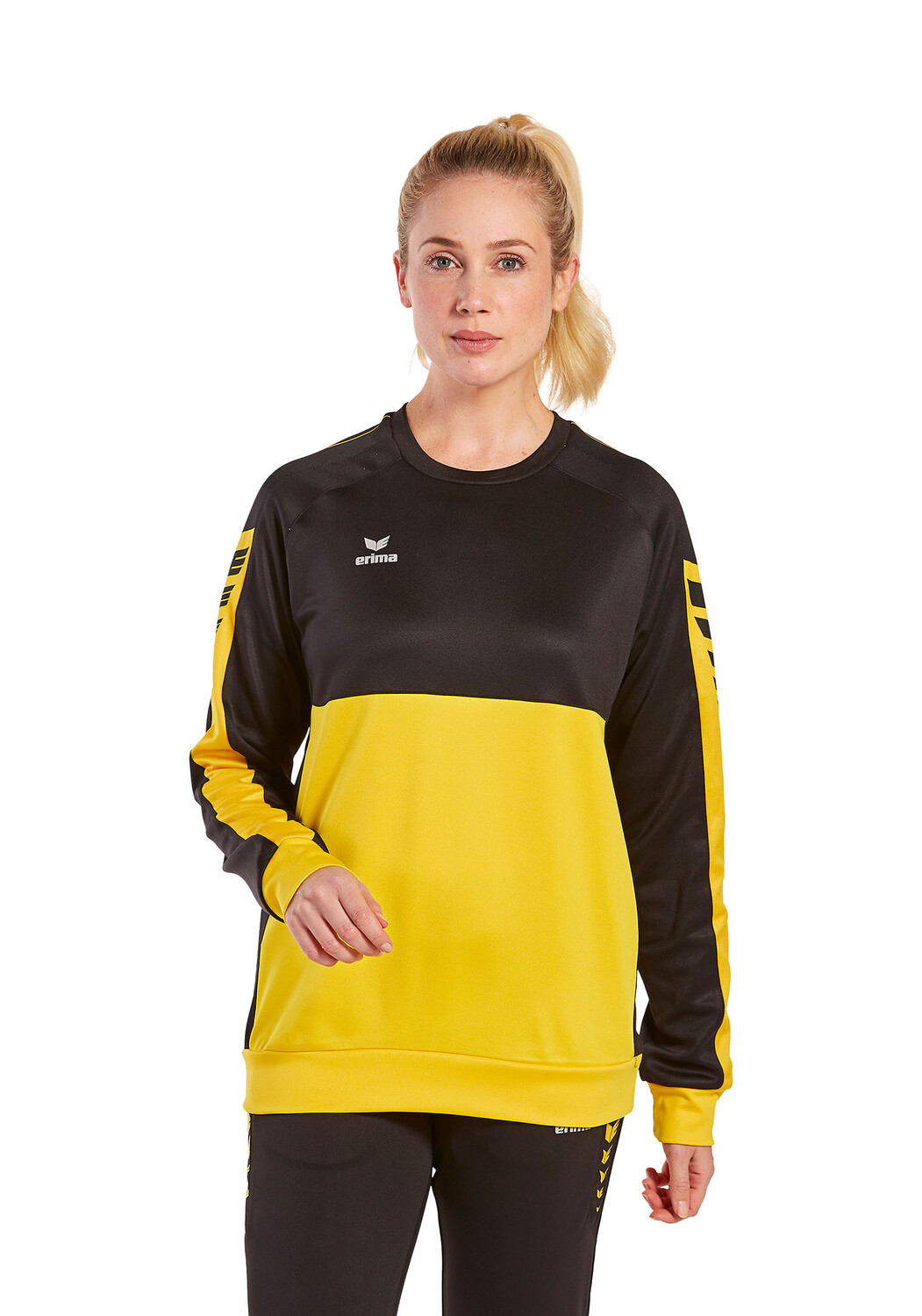 

Спортивная футболка erima Six Wings Sweatshirt, желтый