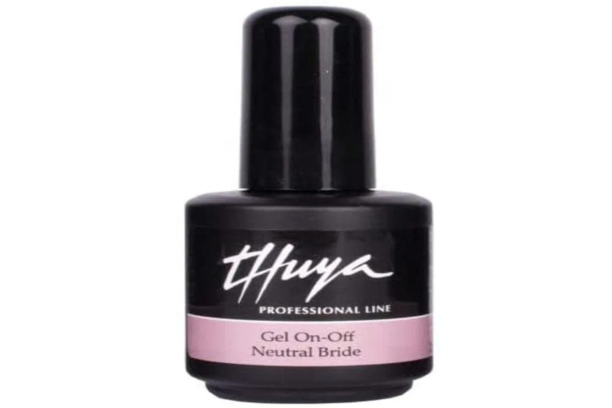Гель-лак THUYA Permanent Nail Polish Gel On Off Shiny Brown, 14 мл Thuya