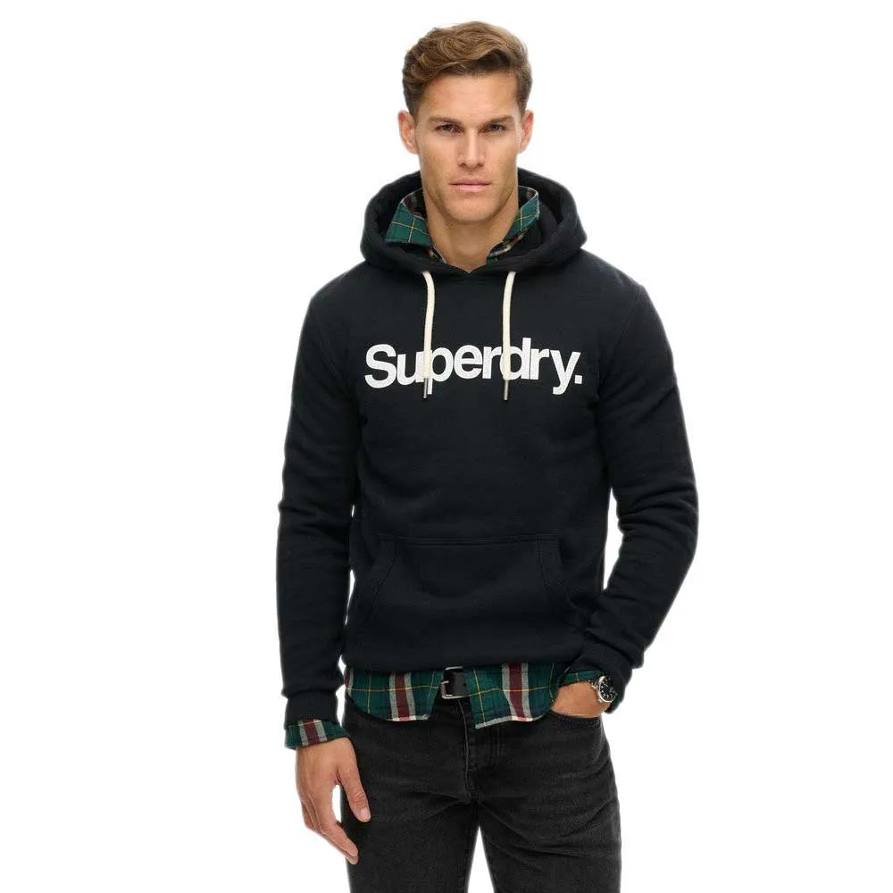 

Худи Superdry Core Logo, черный