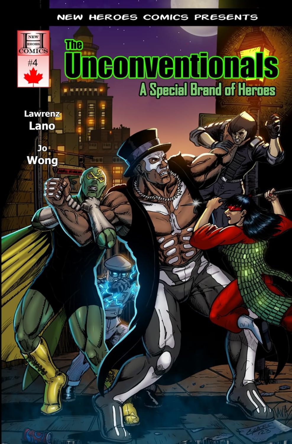 

The Unconventionals #4: A Special Brand of Heroes (Independently published)