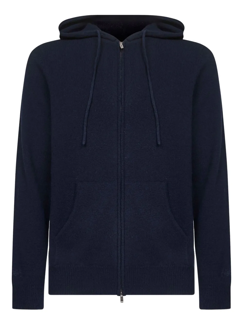 

Шерстяная худи на молнии MC2 SAINT BARTH, синий