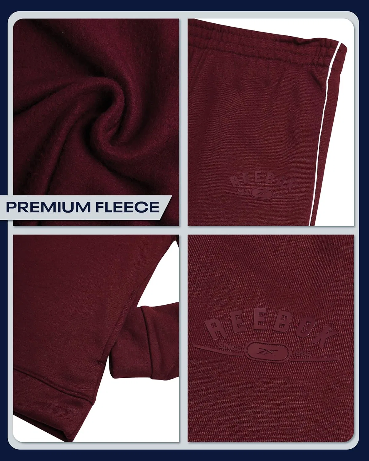 Спортивный костюм для мальчиков Reebok, 2 предмета, цвет Berry — фото 3