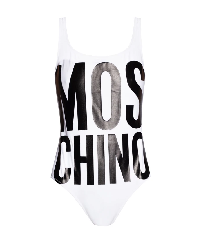

Цельный купальник Moschino, белый