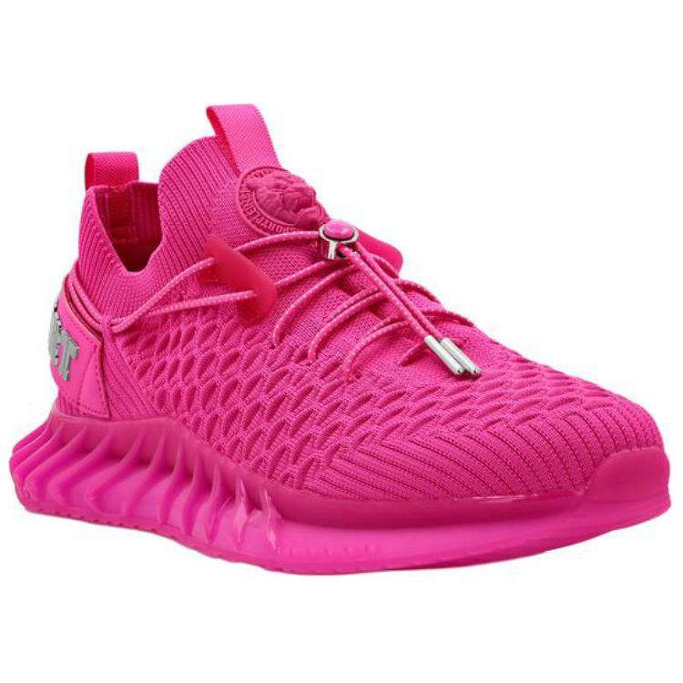 PLEIN SPORT Низкие повседневные кроссовки Unisex Fluorescent Fuchsia — фото 4