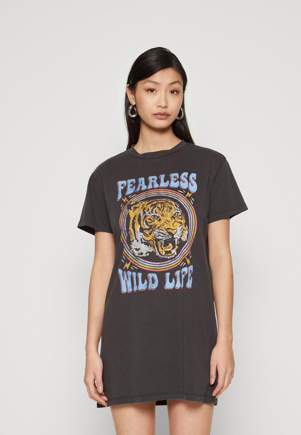 

Платье из джерси NMZODIAC O NECK DRESS Noisy May, цвет obsidian