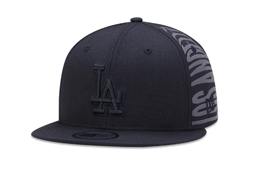 

New Era Бейсболка из шерсти хлопка и полиэстера унисекс черная, Black