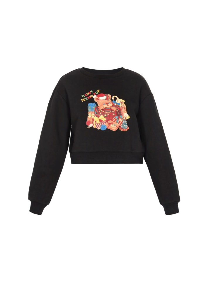 

MyMo Женская толстовка черного цвета