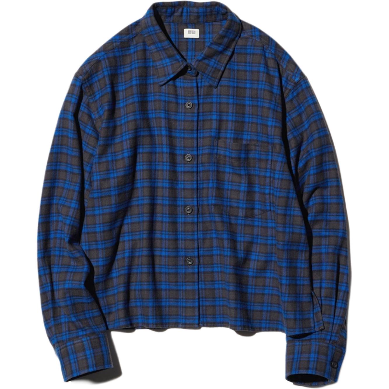 

UNIQLO Рубашка женские Royal Blue