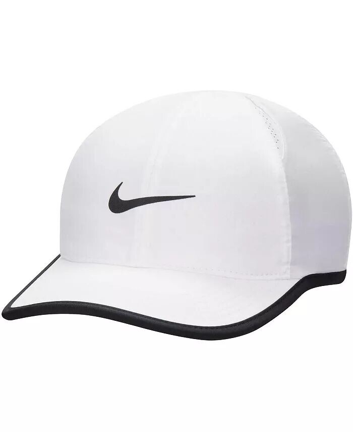 

Белая регулируемая шляпа для юношей и девочек с перьями Club Performance Nike