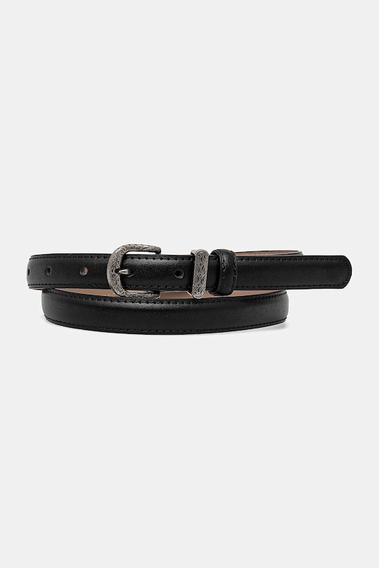 

Кожаный ремень Answear.Lab, черный