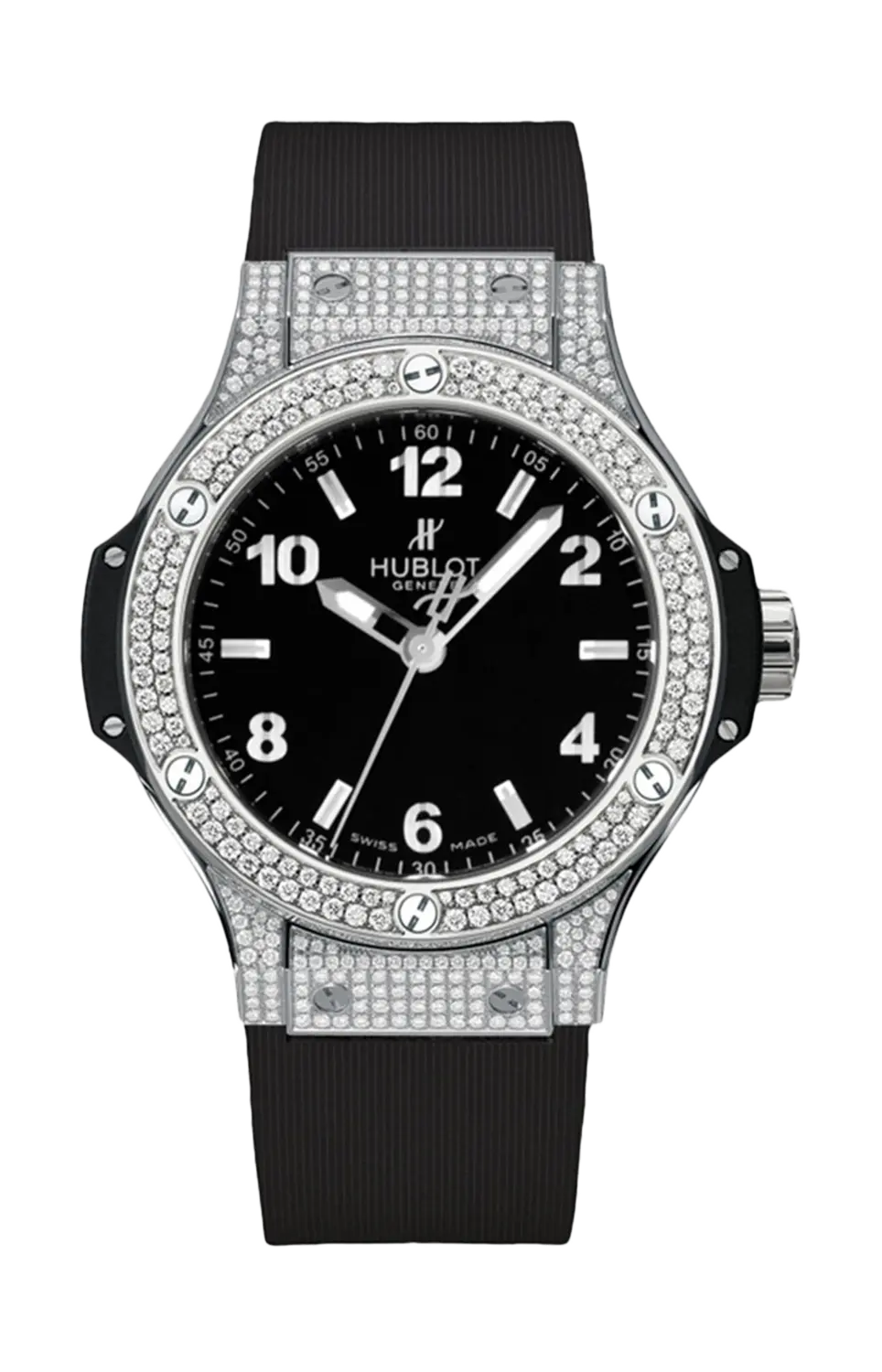 

Часы steel pave' Hublot