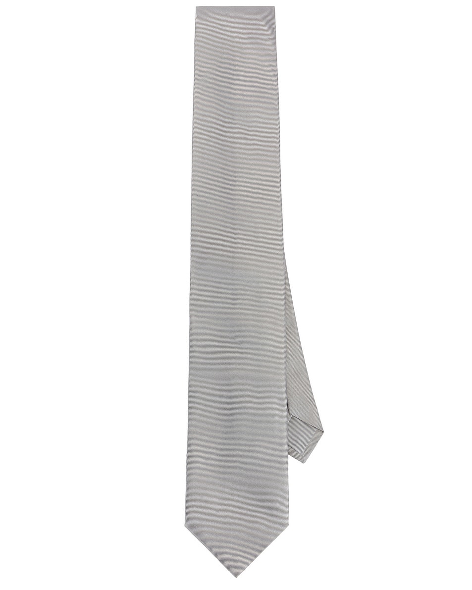 

Галстук из плотного твила Tom Ford, Light Pearl Grey