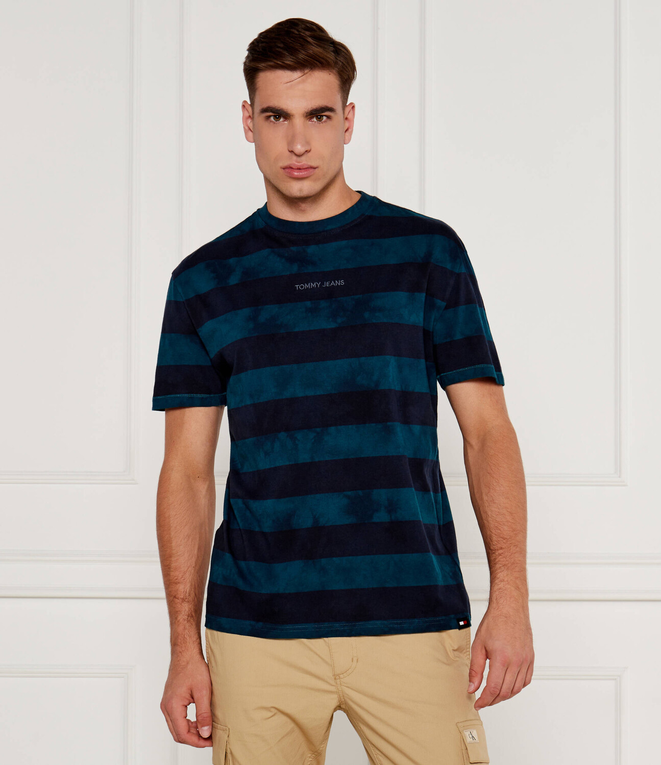 

Футболка Tommy Jeans Regular Fit, темно-синий