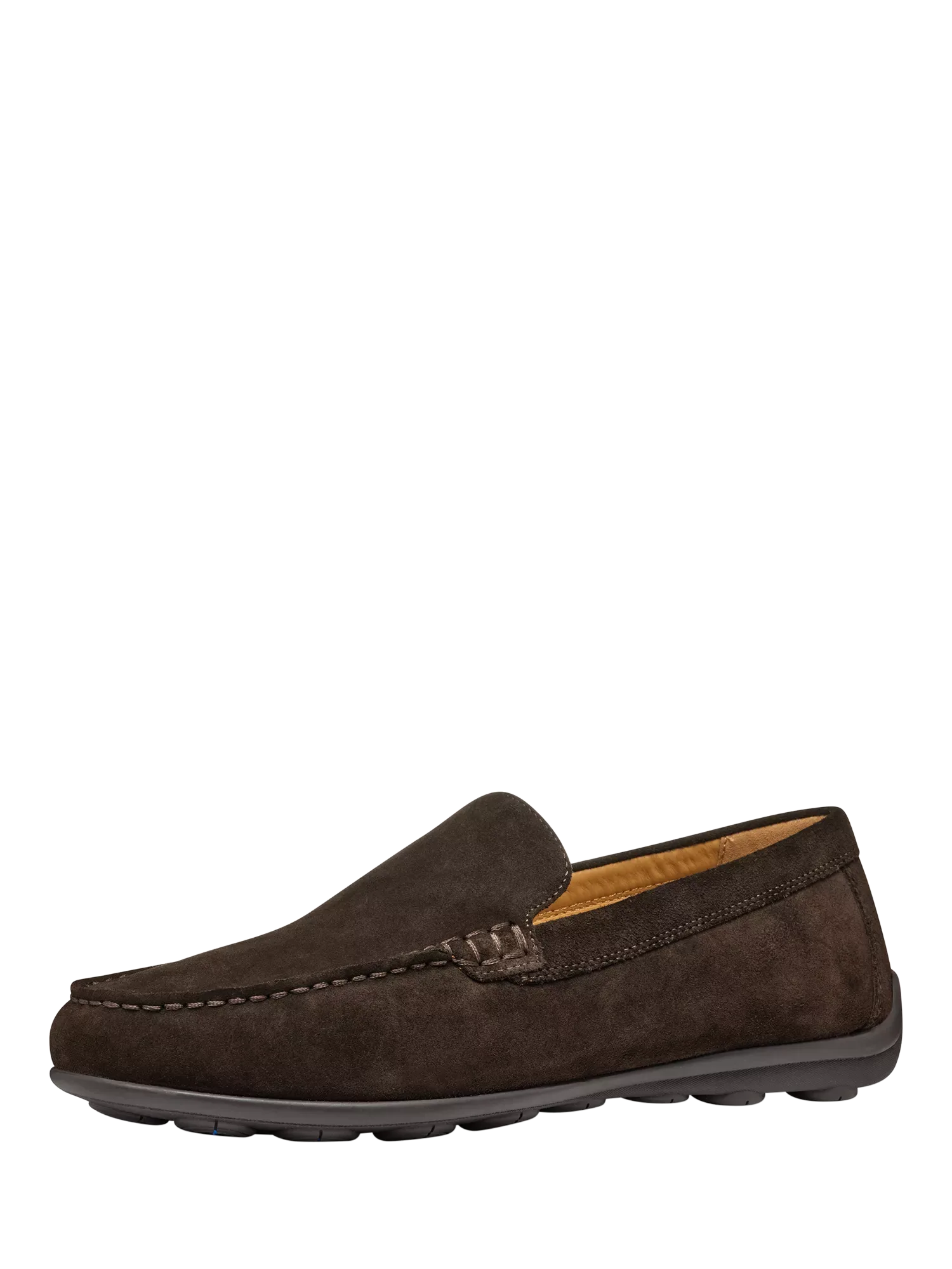 Мокасины Spherica EC16 из кожи Geox, Dark Brown — фото 3