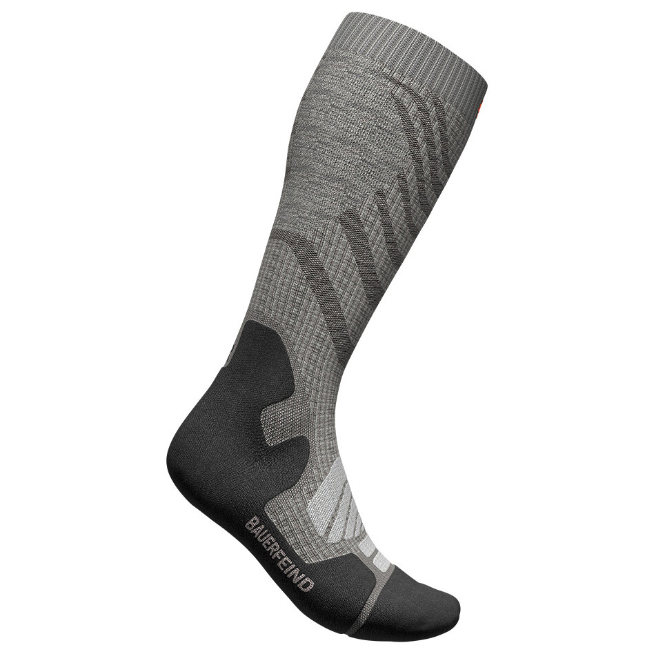 

Компрессионные носки Bauerfeind Sports Women's Outdoor Merino Compression Socks, цвет Stone Grey