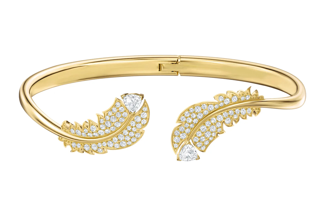 

Браслеты Idyllia женские золотые Swarovski