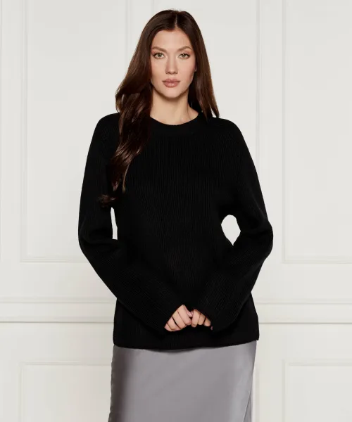 

Шерстяной свитер Relaxed fit Michael Kors, черный