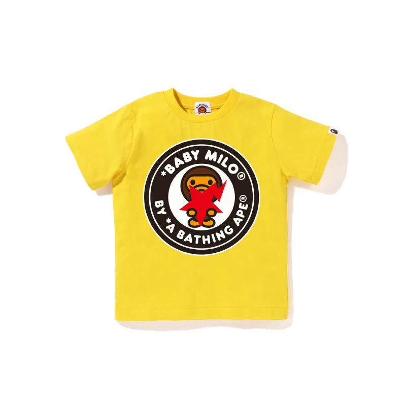 Футболка детская A BATHING APE Зеленая — фото 3