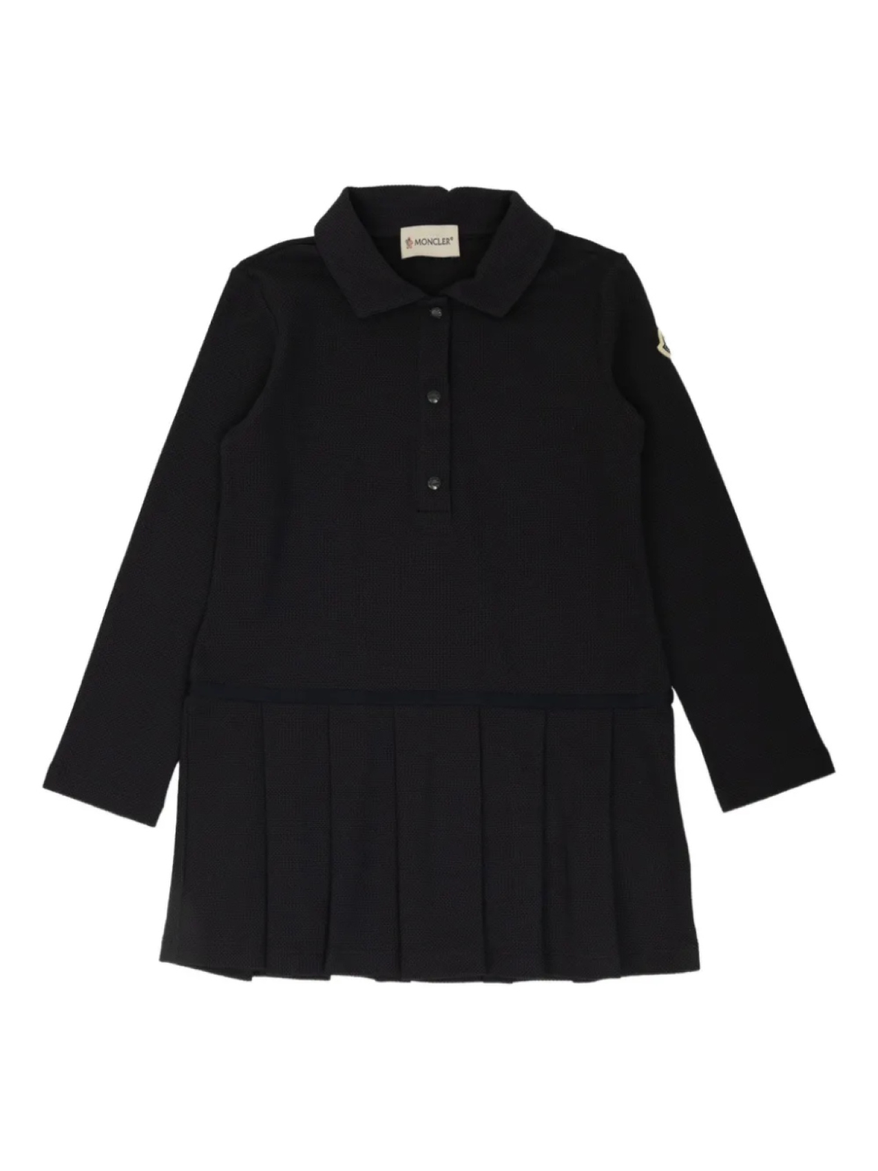 

Вязаное платье Moncler Enfant, синий